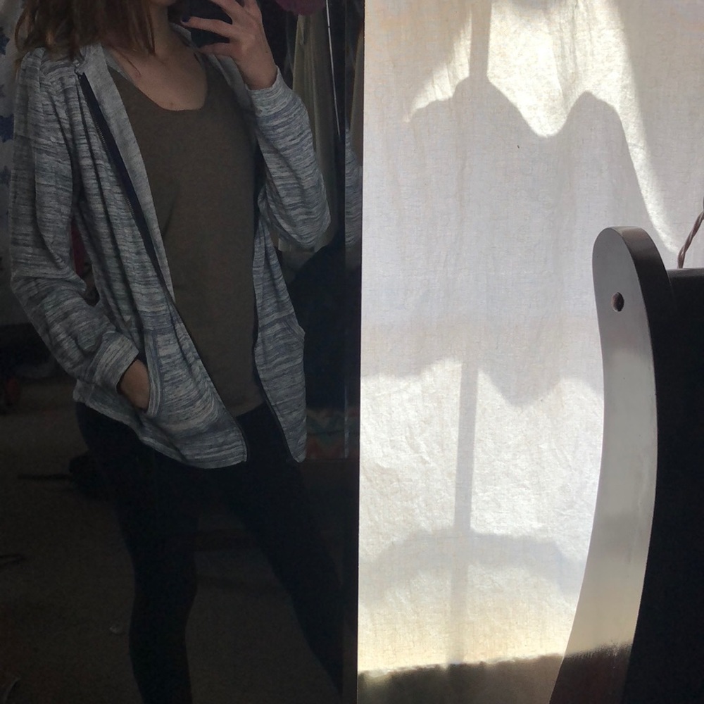 Zip up hoodie